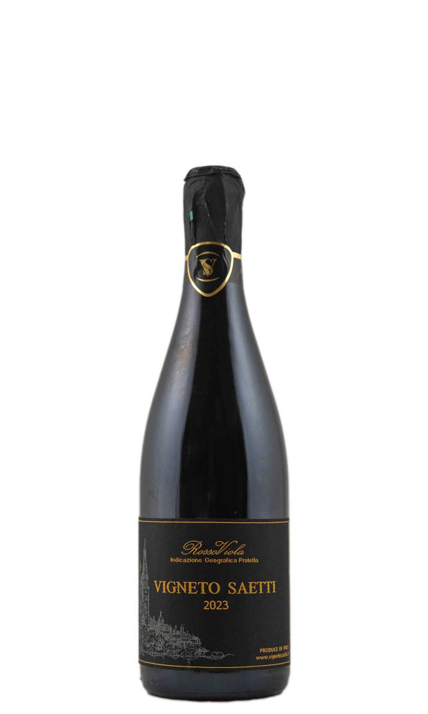 Bottle of Vigneto Saetti, Lambrusco Salamino di Santacroce Rosso Viola, 2023 - Sparkling Wine - Flatiron Wines & Spirits - New York