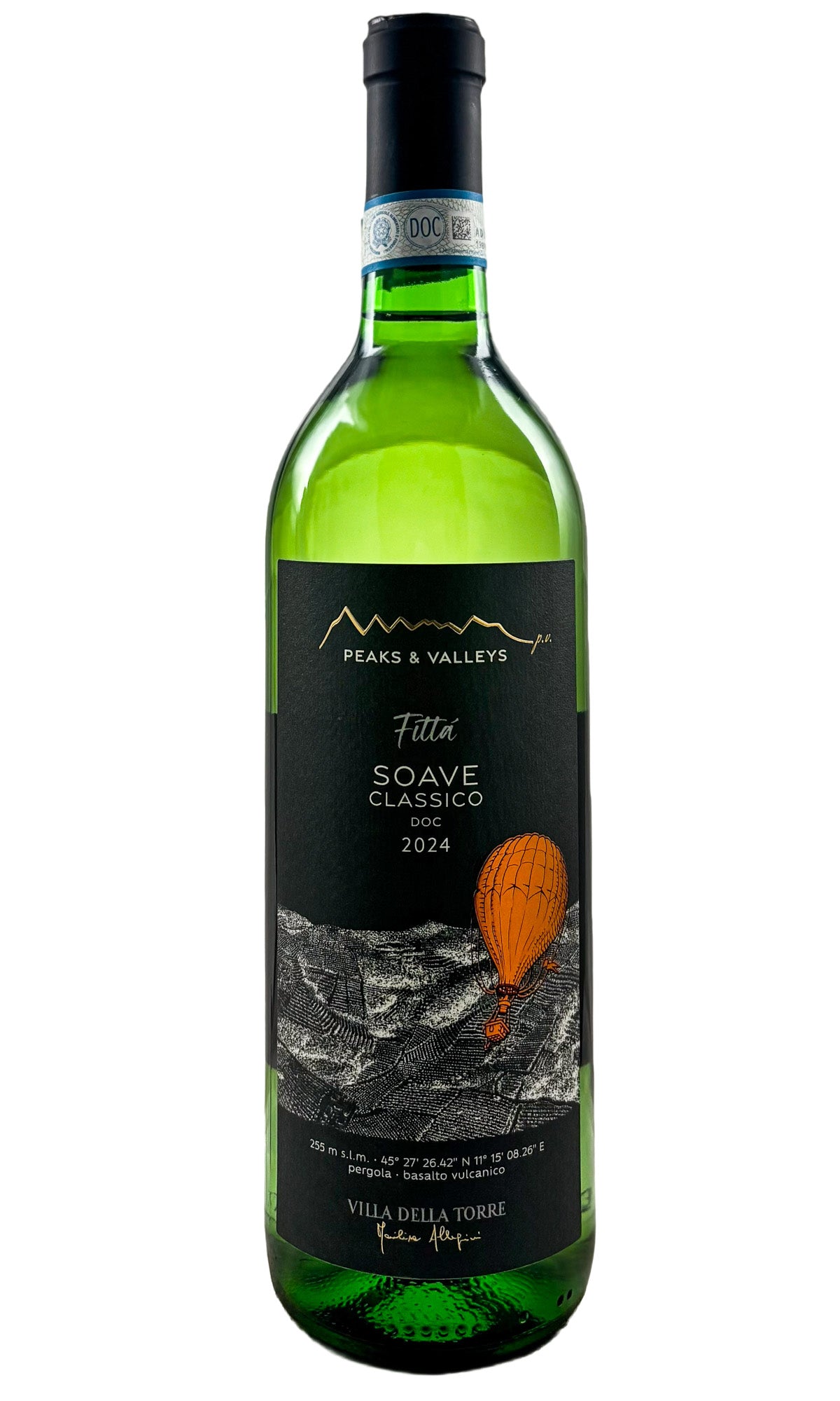 Bottle of Villa Della Torre (Peaks & Valleys), Soave Classico Fitta, 2024 - White Wine - Flatiron Wines & Spirits - New York