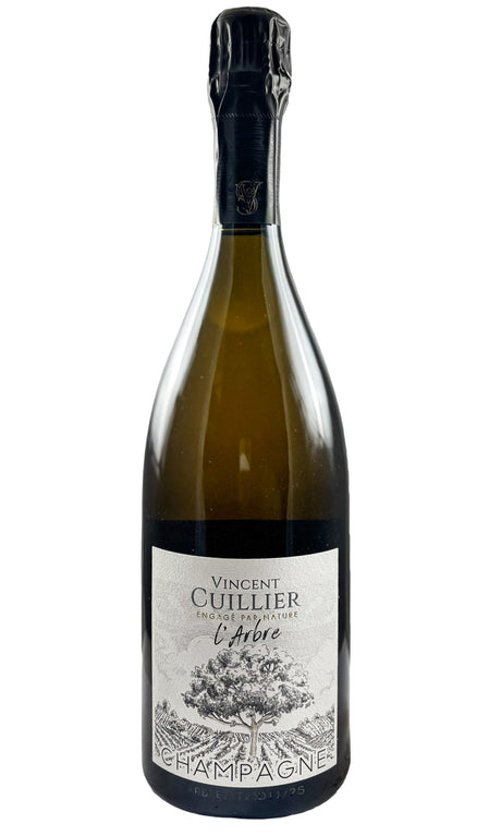 Bottle of Vincent Cuillier, Chamagne L'Arbre Blanc de Noirs Brut Nature, 2022 - Sparkling Wine - Flatiron Wines & Spirits - New York