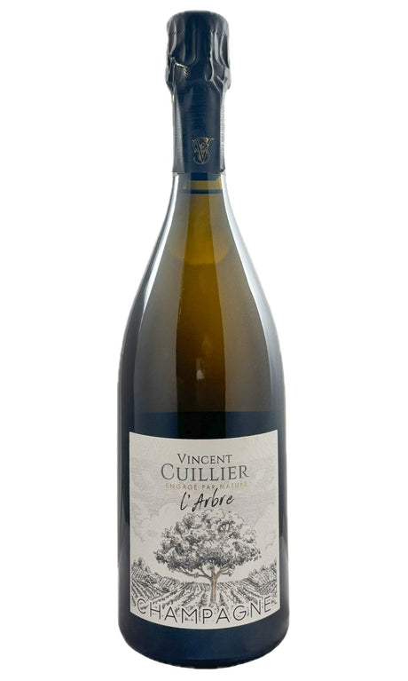 Bottle of Vincent Cuillier, Champagne L'Arbre Blanc de Noirs Brut Nature, 2021 - Sparkling Wine - Flatiron Wines & Spirits - New York