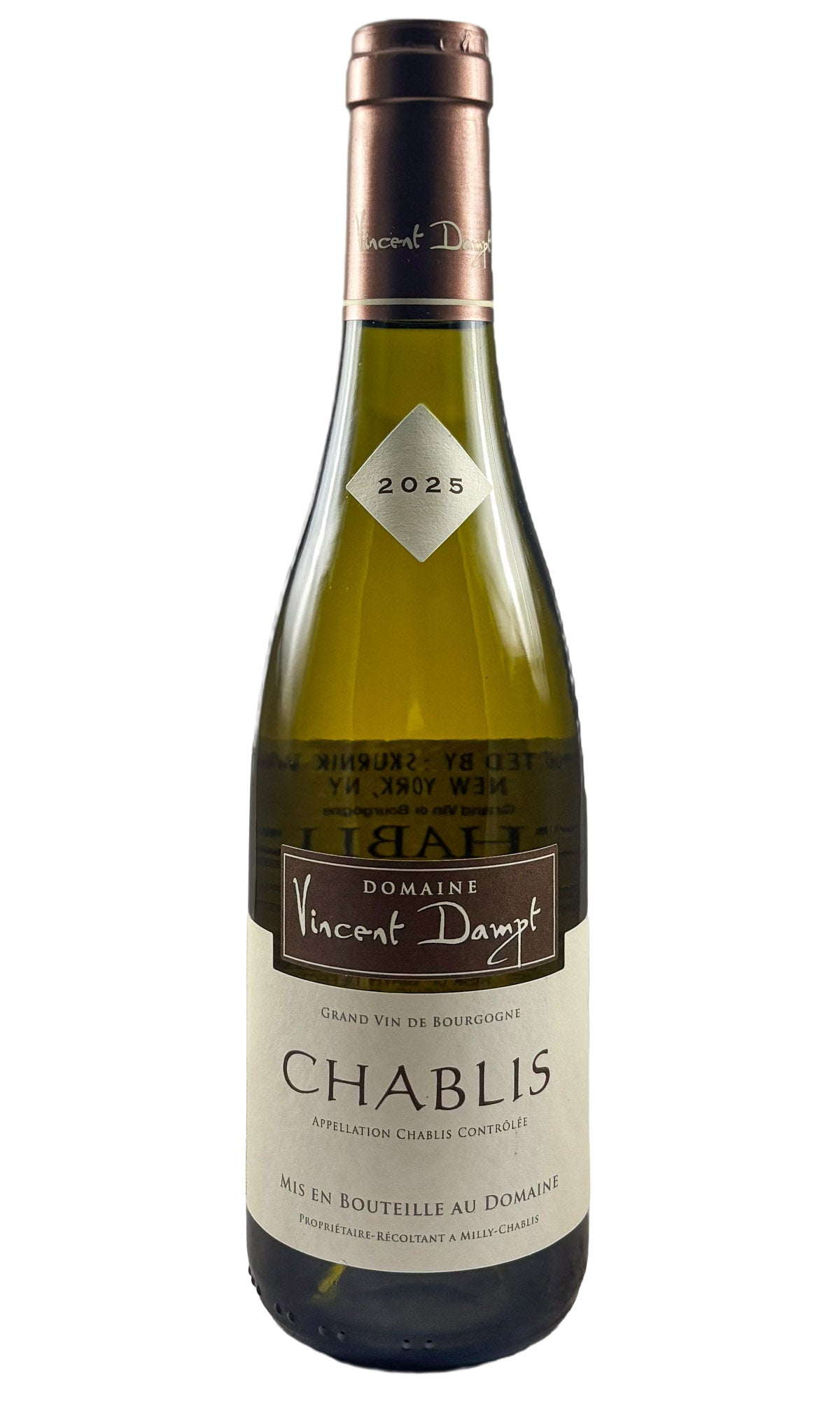 Bottle of Vincent Dampt, Chablis, 2025 (375ml) - White Wine - Flatiron Wines & Spirits - New York