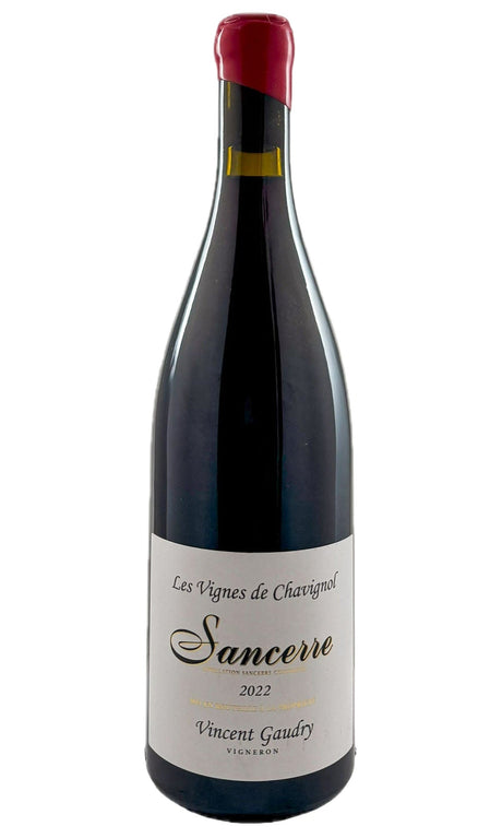 Bottle of Vincent Gaudry, Sancerre Rouge Les Vignes de Chavignol, 2022 - Red Wine - Flatiron Wines & Spirits - New York
