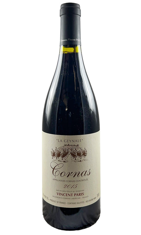 Bottle of Vincent Paris, Cornas La Geynale, 2015 - Red Wine - Flatiron Wines & Spirits - New York