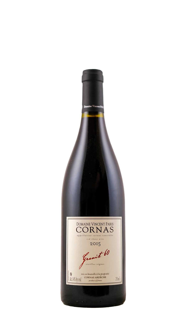 Bottle of Vincent Paris, Granit 60 Cornas, 2015 - Red Wine - Flatiron Wines & Spirits - New York