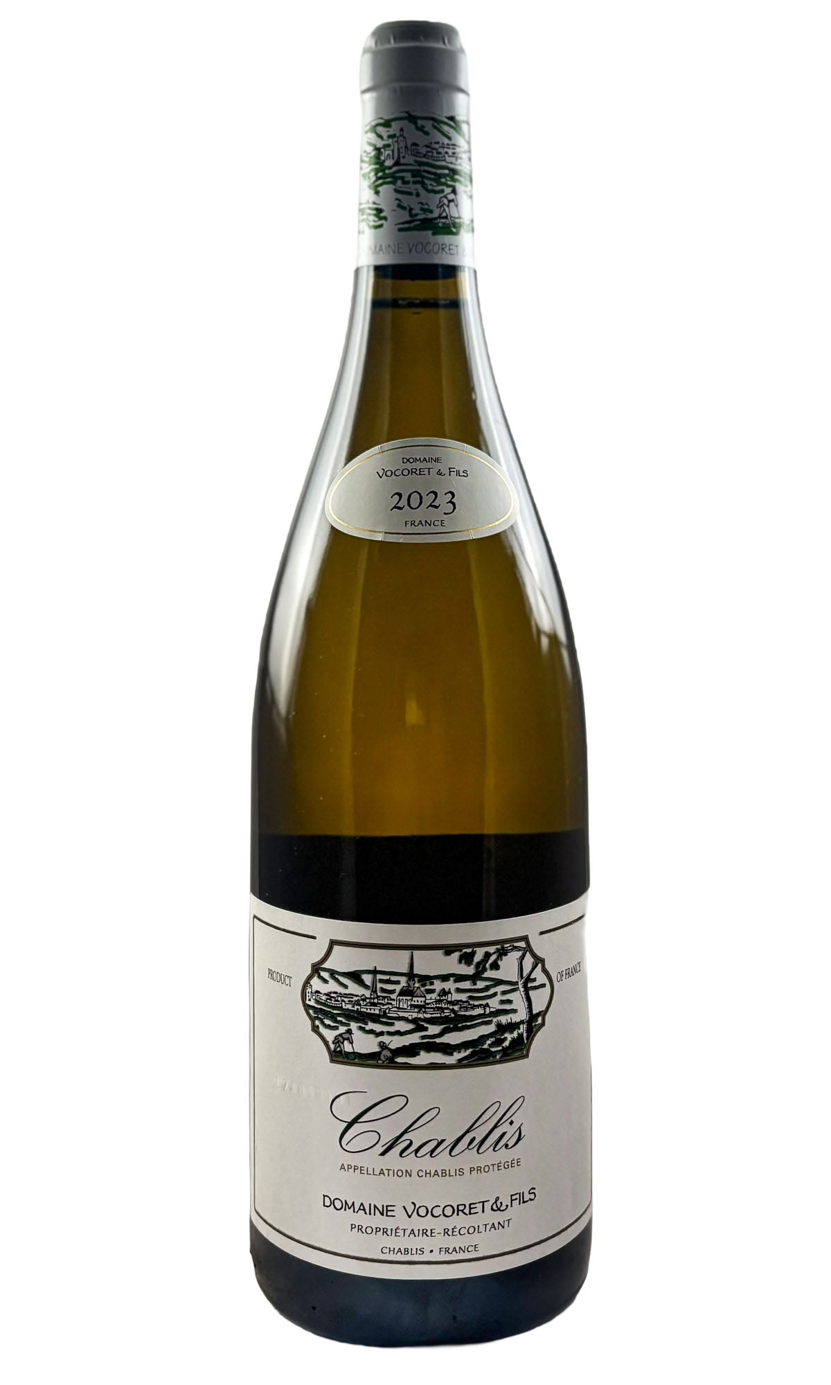 Bottle of Vocoret et Fils, Chablis, 2023 - White Wine - Flatiron Wines & Spirits - New York