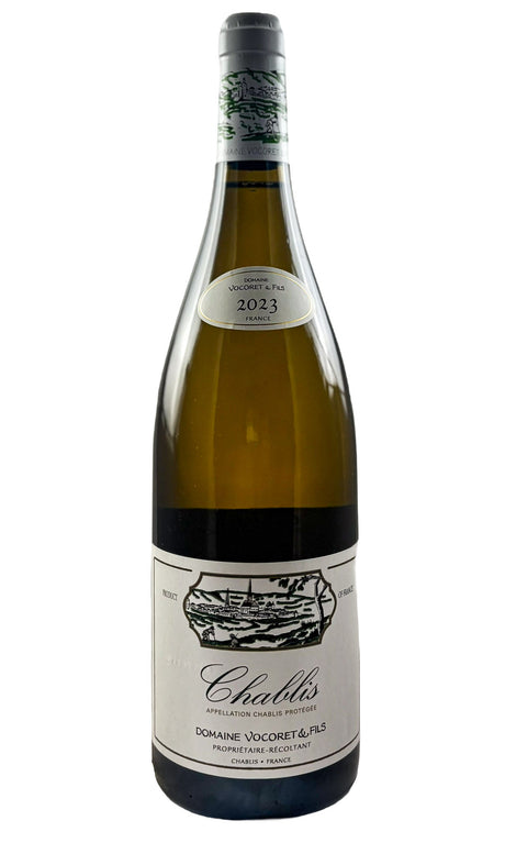 Bottle of Vocoret et Fils, Chablis, 2023 - White Wine - Flatiron Wines & Spirits - New York