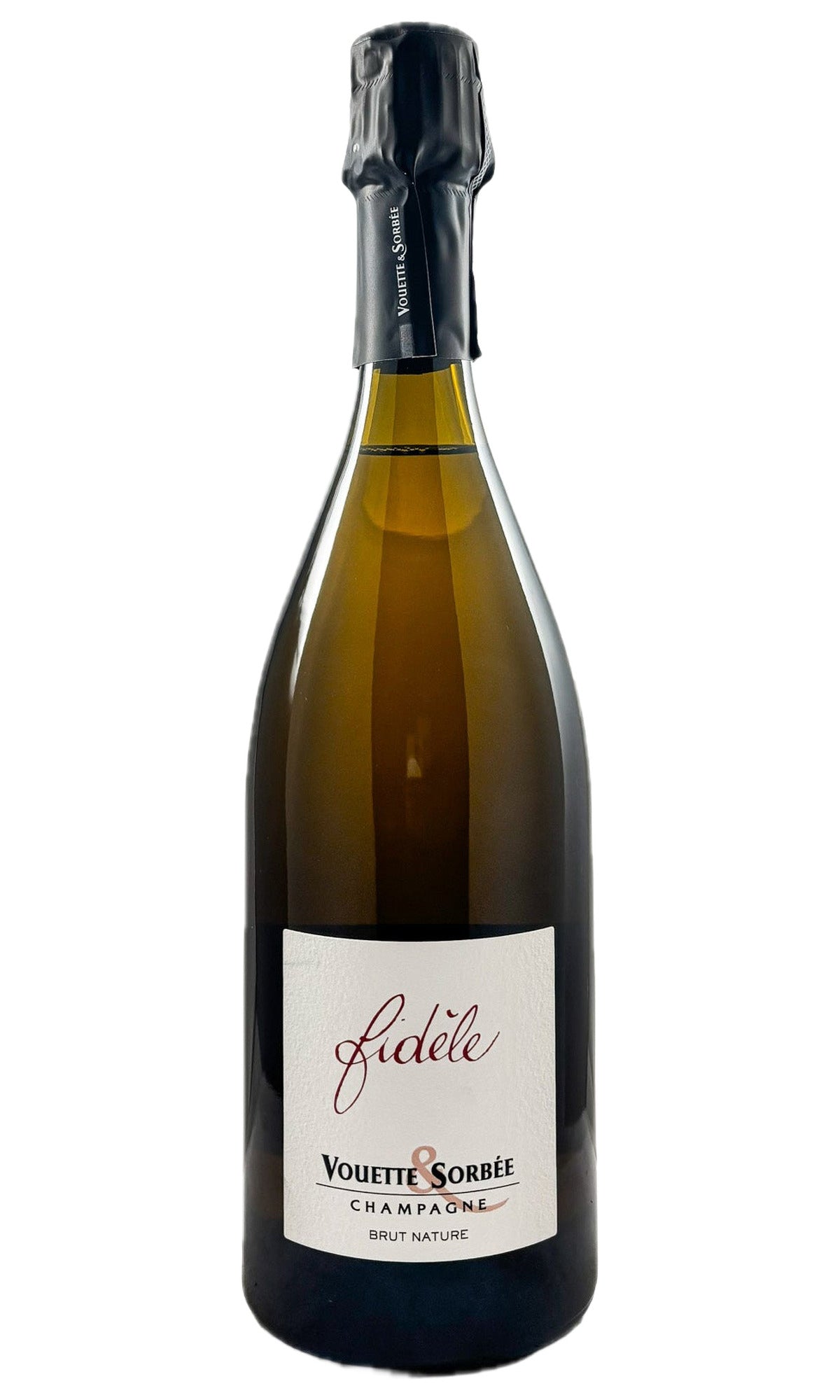 Bottle of Vouette et Sorbee, Champagne Fidele Brut Nature R22, NV [Pre-Arrival ETA 3/6/26] - Sparkling Wine - Flatiron Wines & Spirits - New York