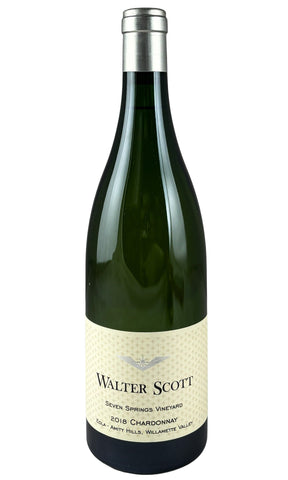 Bottle of Walter Scott, Seven Springs Vineyard Chardonnay, 2018 - White Wine - Flatiron Wines & Spirits - New York