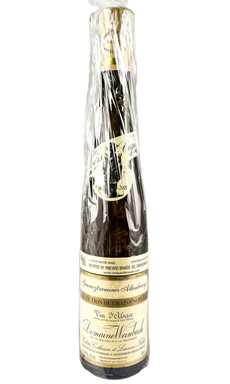 Bottle of Weinbach, Gewurztraminer Altenbourg Sélection des Grains Nobles "Cuvee de Capucins", 2005 (500ml) - White Wine - Flatiron Wines & Spirits - New York