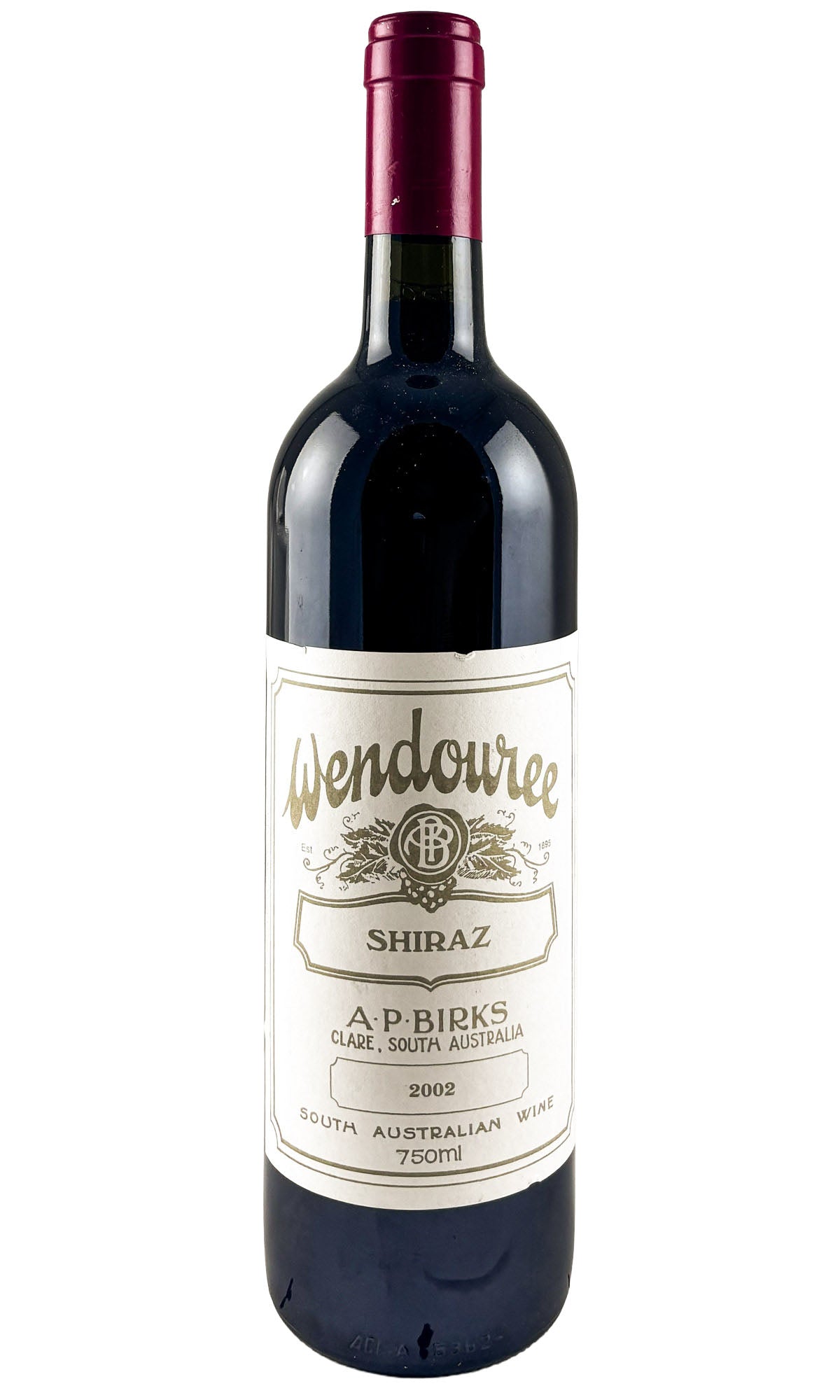 Bottle of Wendouree, Shiraz, 2002 - Red Wine - Flatiron Wines & Spirits - New York