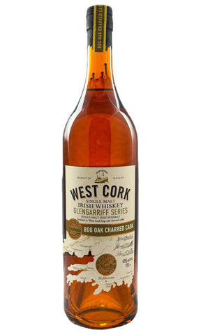 Bottle of West Cork Distillers, Bog Oak Charred Cask 86 Glengarriff Series Single Malt Irish Whiskey - Spirit - Flatiron Wines & Spirits - New York