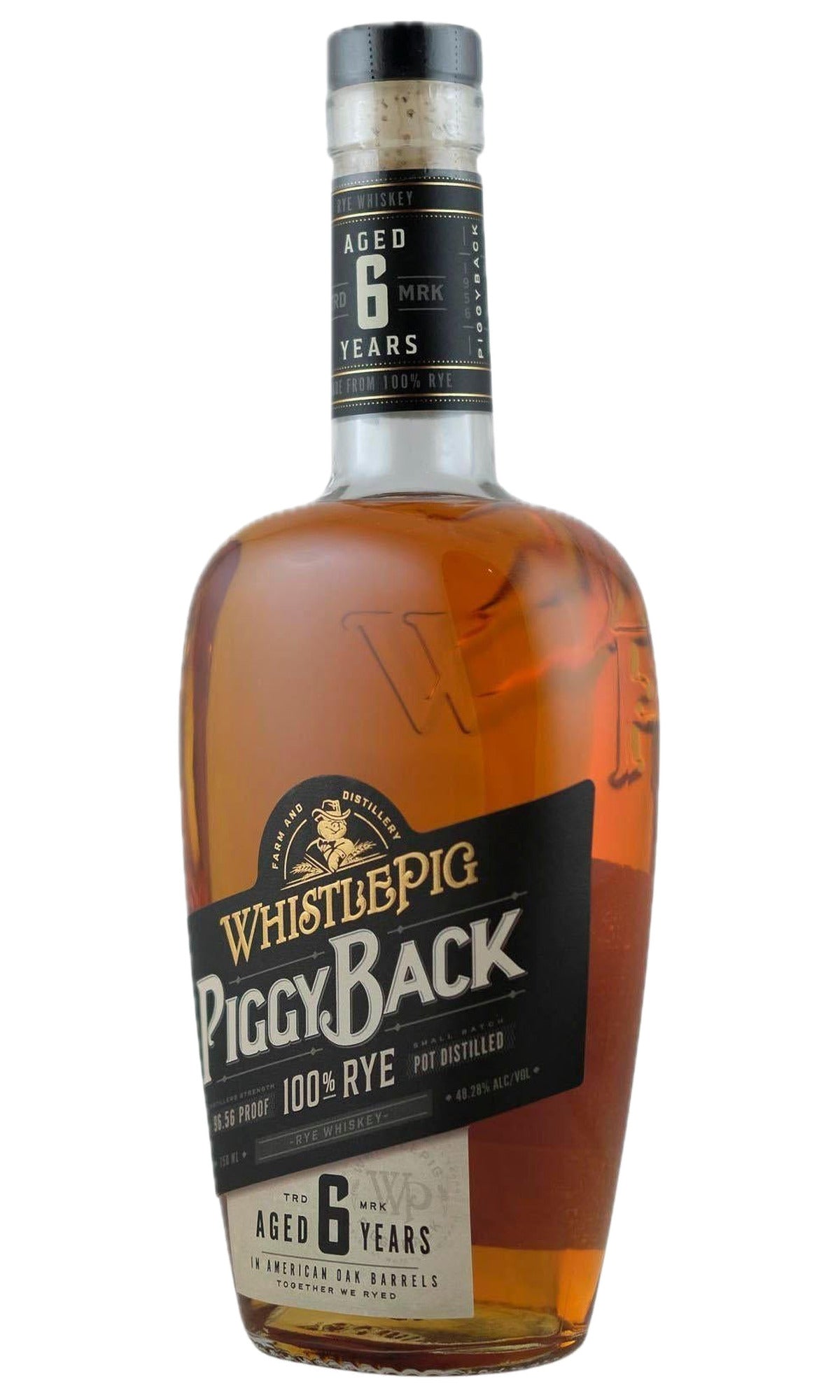 Bottle of Whistlepig, Piggy Back 6 Year Old Rye Whiskey, NV - Spirit - Flatiron Wines & Spirits - New York