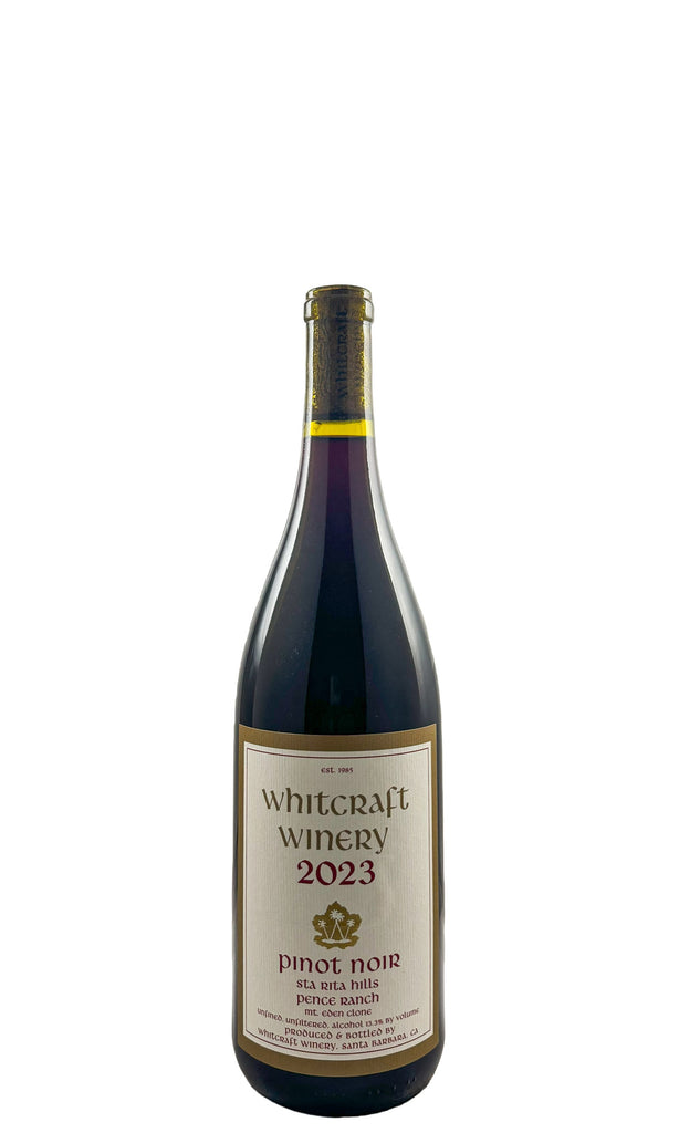 Bottle of Whitcraft, Pinot Noir Santa Rita Hills Pence Ranch Mt Eden Clone, 2023 - Red Wine - Flatiron Wines & Spirits - New York
