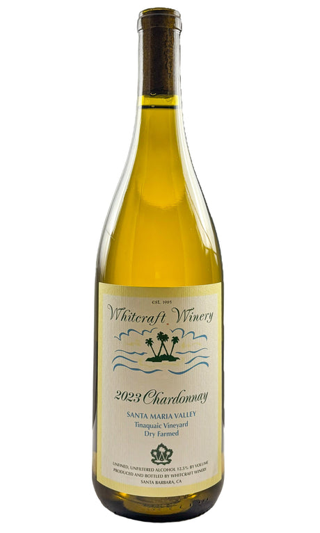 Bottle of Whitcraft, Santa Maria Valley Tinaquaic Vineyard Chardonnay, 2023 - White Wine - Flatiron Wines & Spirits - New York
