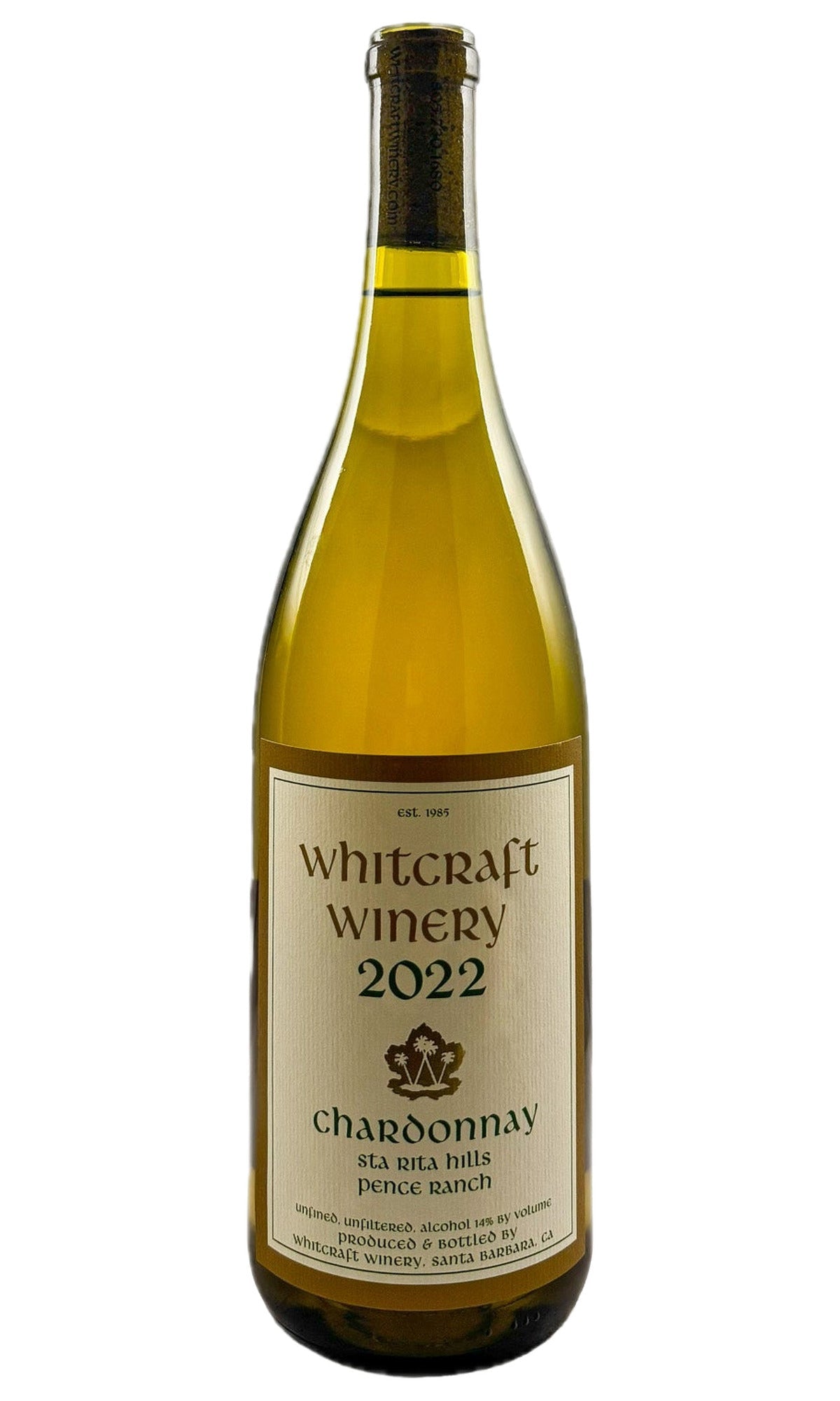 Whitcraft, Santa Rita Hills Pence Ranch Chardonnay, 2022