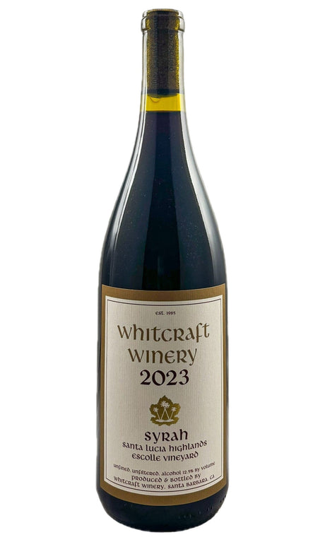 Bottle of Whitcraft, Syrah Santa Lucia Highlands Escolle Vineyard, 2023 - Red Wine - Flatiron Wines & Spirits - New York