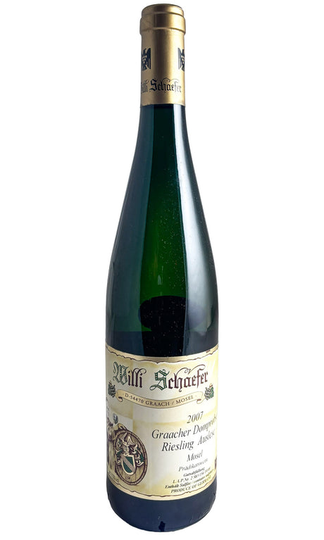 Bottle of Willi Schaefer, Graacher Domprobst Auslese AP #10, 2007 - Dessert Wine - Flatiron Wines & Spirits - New York