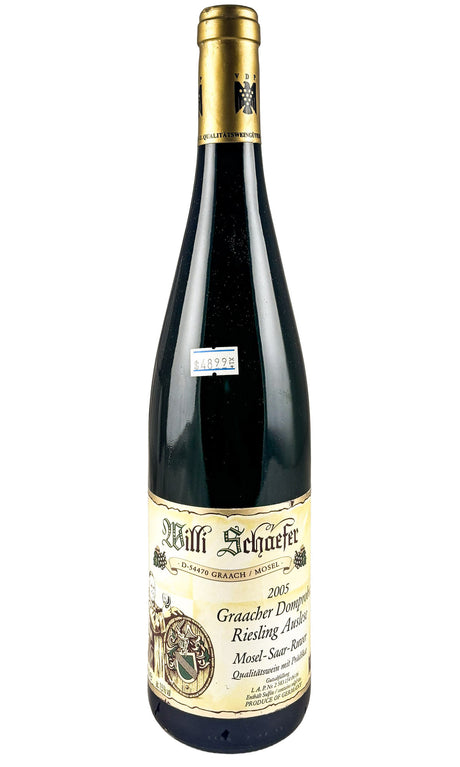 Bottle of Willi Schaefer, Graacher Domprobst Auslese AP #6, 2005 - Dessert Wine - Flatiron Wines & Spirits - New York