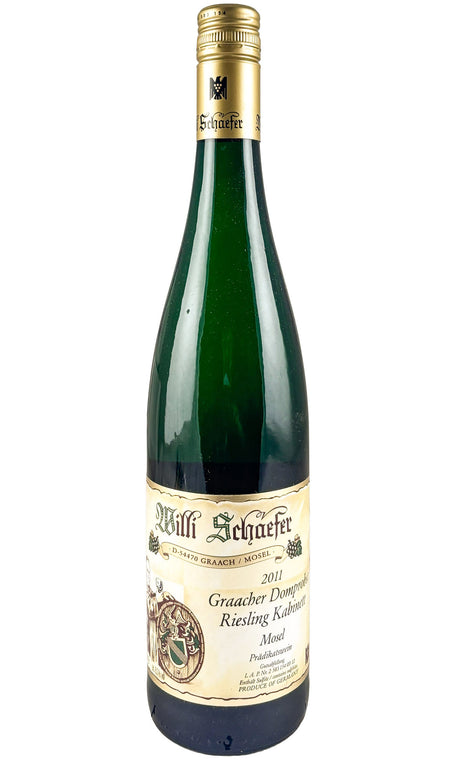 Bottle of Willi Schaefer, Graacher Domprobst Riesling Kabinett AP #03, 2011 - White Wine - Flatiron Wines & Spirits - New York