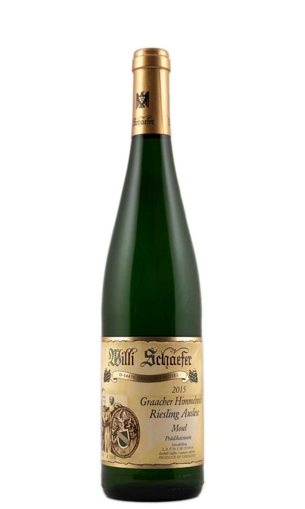 Bottle of Willi Schaefer, Riesling Auslese Graacher Himmelreich #4, 2015 - Red Wine - Flatiron Wines & Spirits - New York