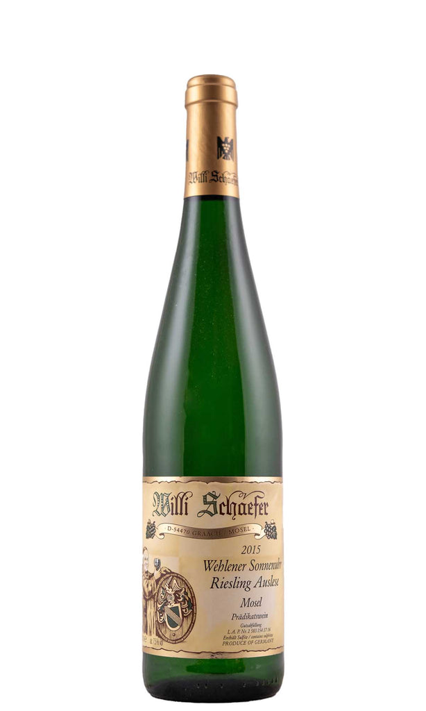 Bottle of Willi Schaefer, Riesling Auslese Wehlener Sonnenuhr, 2015 - White Wine - Flatiron Wines & Spirits - New York