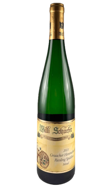 Bottle of Willi Schaefer, Riesling Graacher Himmelreich Spatlese, 2023 - White Wine - Flatiron Wines & Spirits - New York
