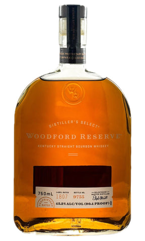 Bottle of Woodford Reserve, Straight Bourbon Distiller's Select 90.4 - Spirit - Flatiron Wines & Spirits - New York