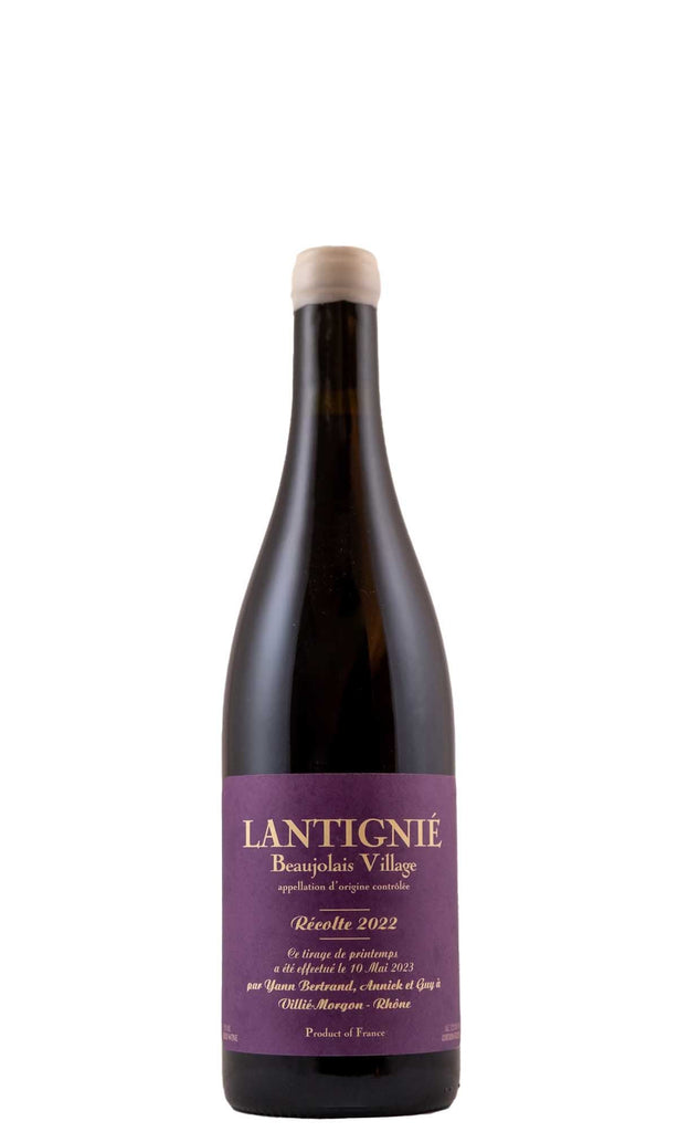 Bottle of Yann Bertrand, Beaujolais ‘Lantignie’, 2022 - Red Wine - Flatiron Wines & Spirits - New York