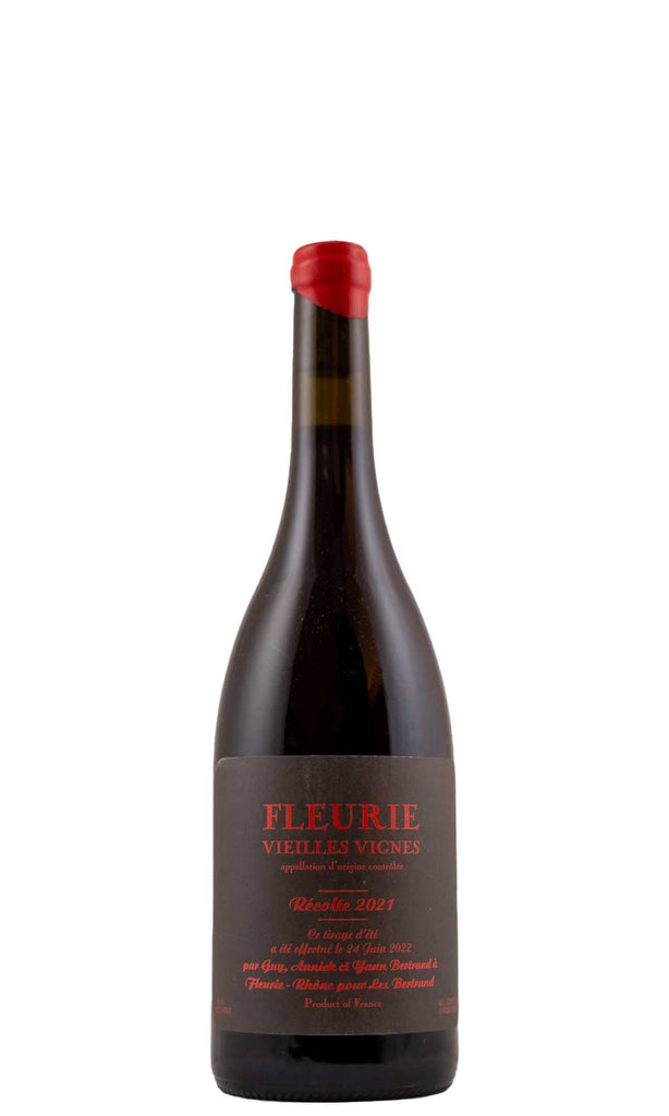 Bottle of Yann Bertrand, Fleurie Vielles Vignes, 2021 - Red Wine - Flatiron Wines & Spirits - New York