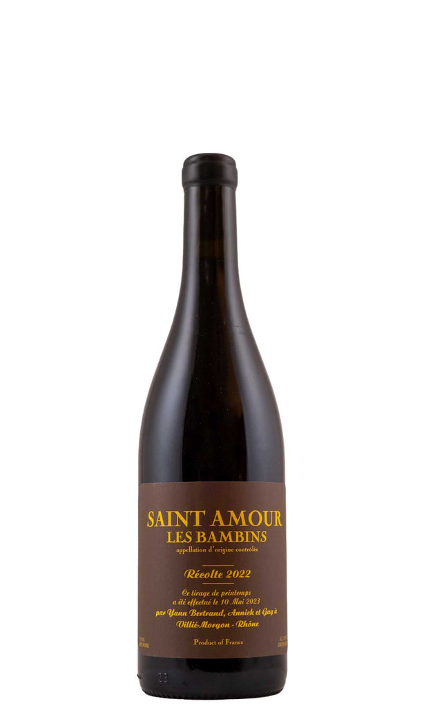 Bottle of Yann Bertrand, Saint Amour ‘Les Bambins’, 2022 - Red Wine - Flatiron Wines & Spirits - New York