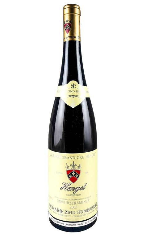 Bottle of Zind-Humbrecht, Gewurztraminer Hengst, 2005 - White Wine - Flatiron Wines & Spirits - New York