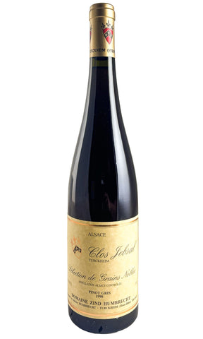 Bottle of Zind-Humbrecht, Pinot Gris Clos Jebsal Vendange Tardive Clos Jebsal Vendange Tardive, 2004 (375ml) - Dessert Wine - Flatiron Wines & Spirits - New York