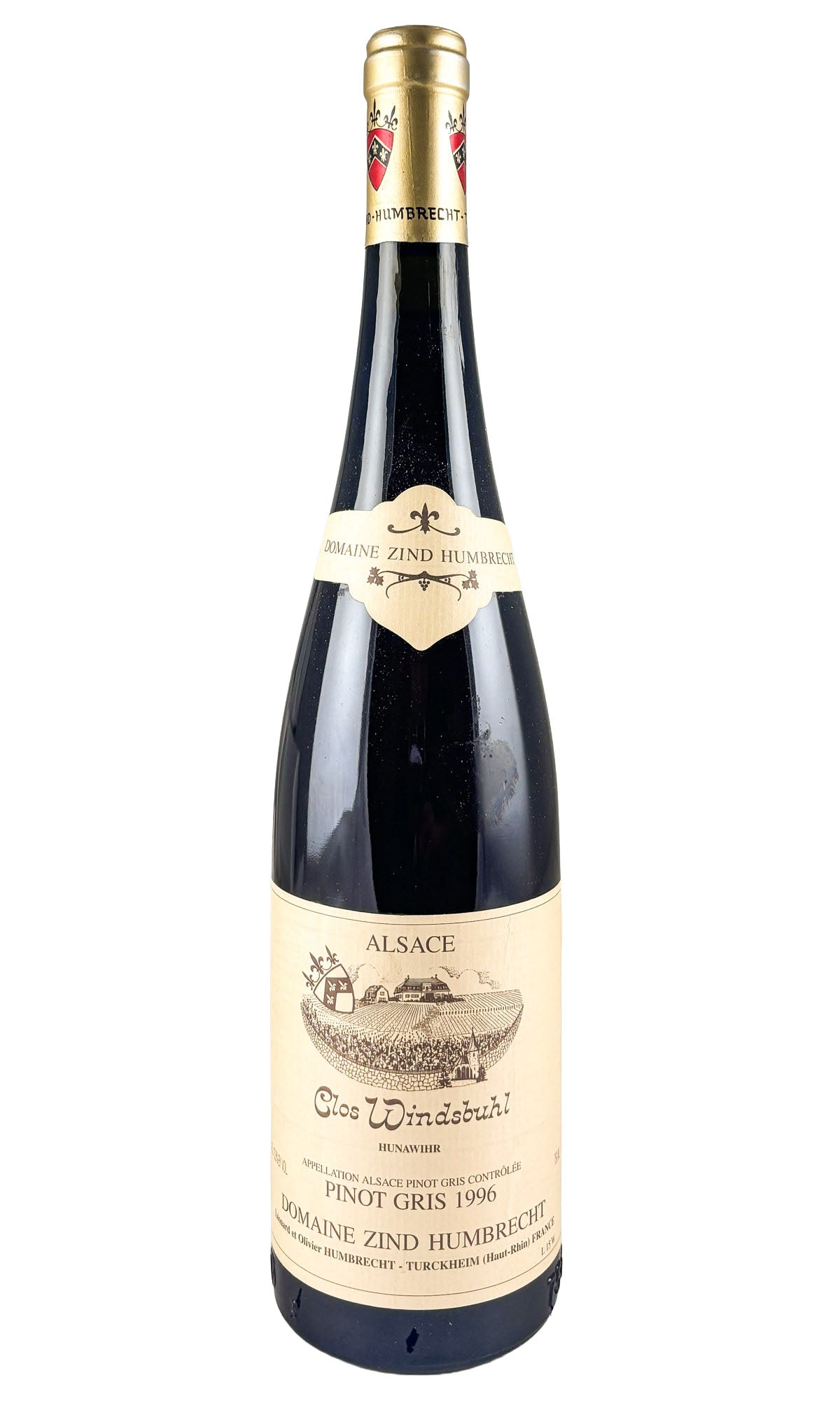 Bottle of Zind-Humbrecht, Pinot Gris Clos Windsbuhl, 1996 - White Wine - Flatiron Wines & Spirits - New York