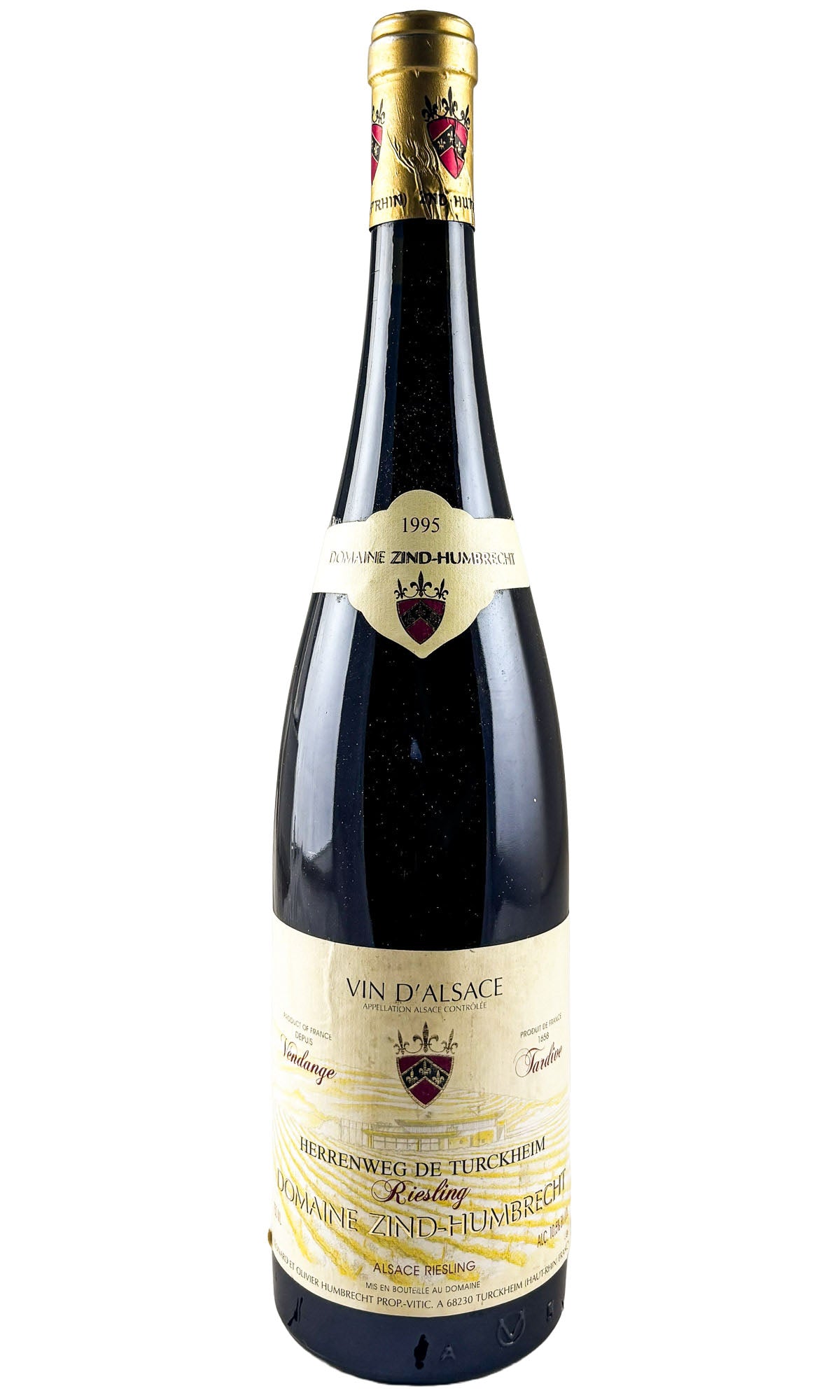 Bottle of Zind-Humbrecht, Riesling Vendange Tardive Herrenweg de Turckheim, 1995 - White Wine - Flatiron Wines & Spirits - New York
