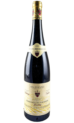 Bottle of Zind-Humbrecht, Riesling Vendange Tardive Herrenweg de Turckheim, 1995 - White Wine - Flatiron Wines & Spirits - New York