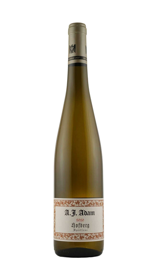 Bottle of AJ Adam, Hofberg Riesling Spatlese, 2020 - White Wine - Flatiron Wines & Spirits - New York