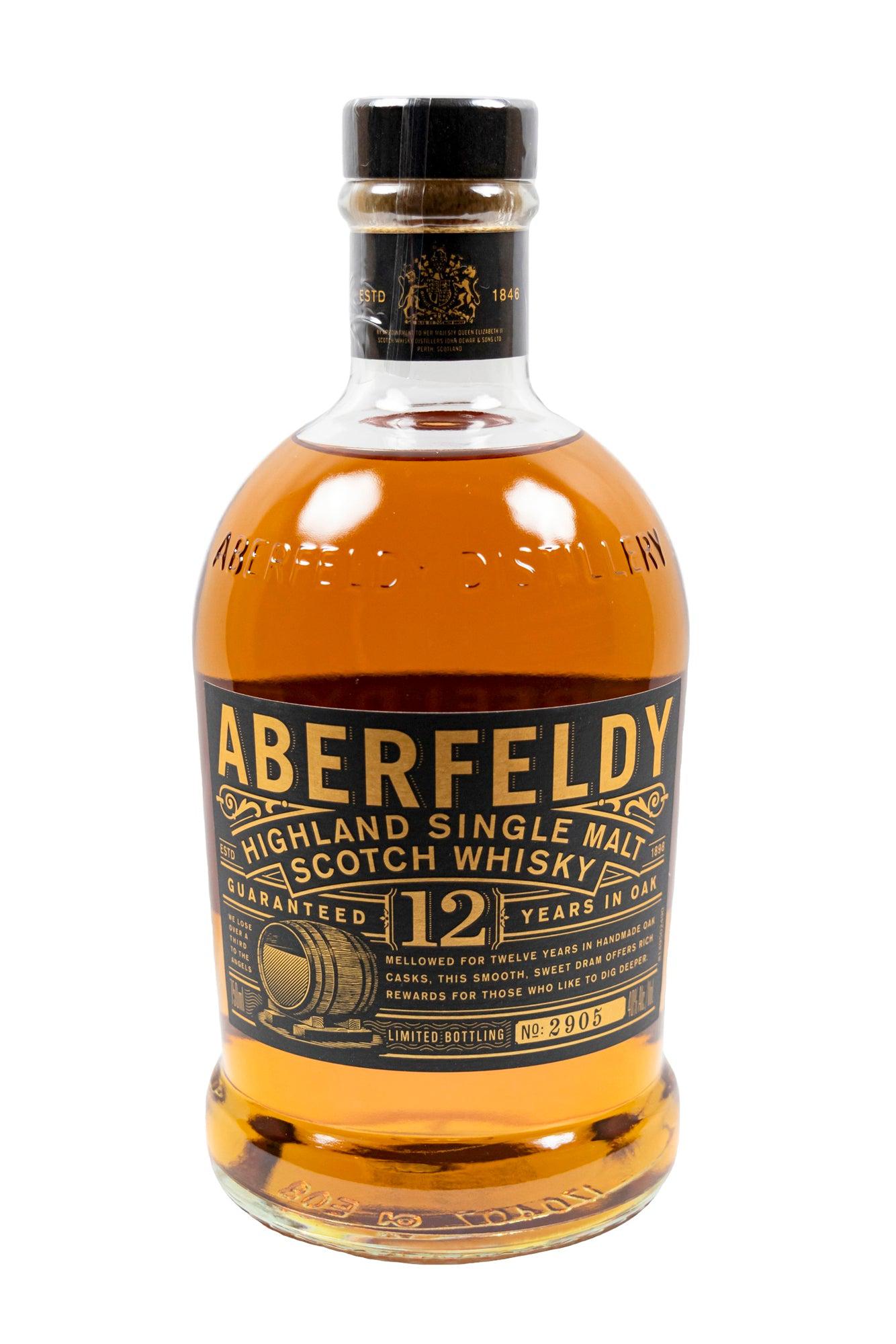 Aberfeldy, Single Malt Scotch, 12 Year – Flatiron NYC