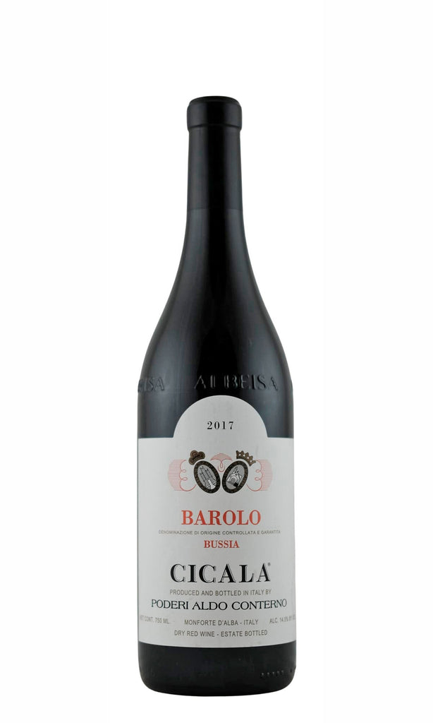 Bottle of Aldo Conterno, Barolo Bussia Cicala, 2017 - Red Wine - Flatiron Wines & Spirits - New York