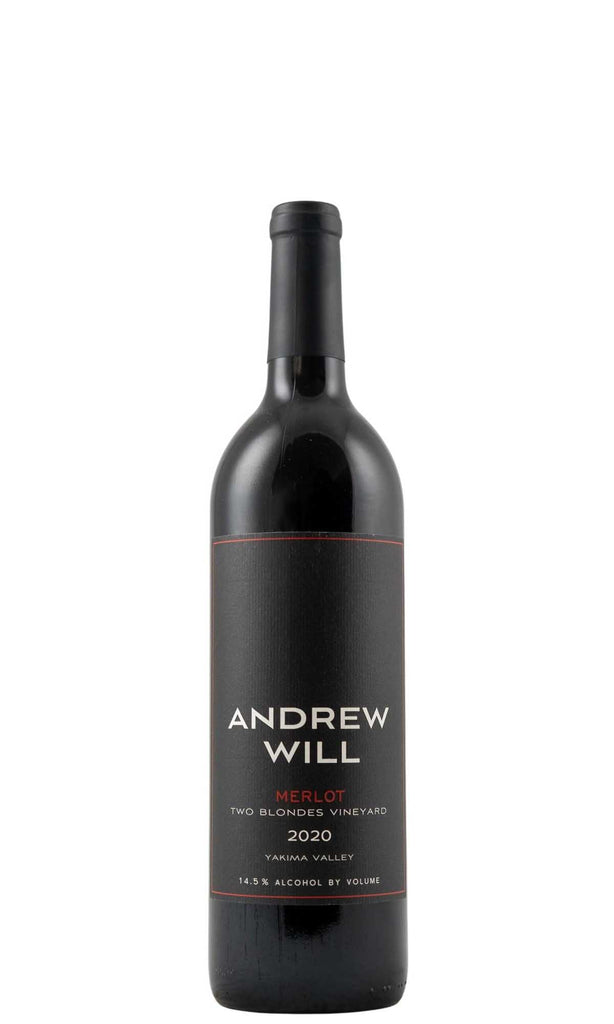 Bottle of Andrew Will, Merlot Black Label Two Blondes, 2020 - Red Wine - Flatiron Wines & Spirits - New York