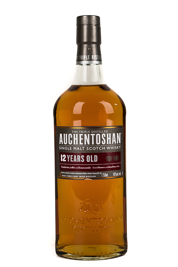 Bottle of Auchentoshan, Single Malt Scotch, 12 Year-Flatiron Wines & Spirits - New York