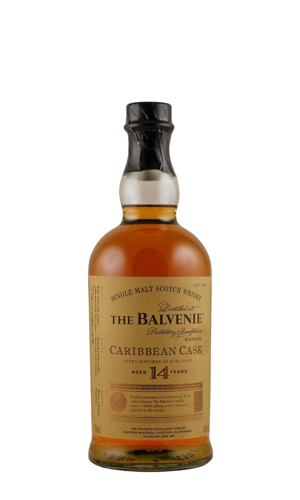 Bottle of Balvenie, Single Malt Scotch Caribbean Cask, 14 Year - Spirit - Flatiron Wines & Spirits - New York