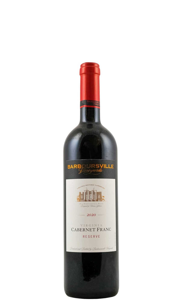 Bottle of Barboursville, Cabernet Franc Reserve, 2020 - Red Wine - Flatiron Wines & Spirits - New York