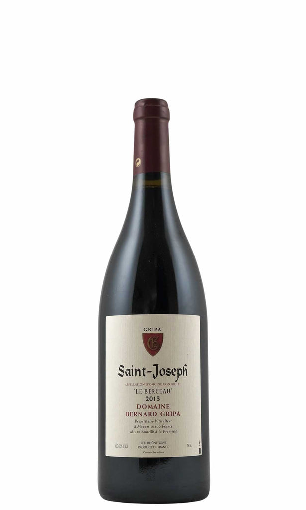 Bottle of Bernard Gripa, Saint Joseph Le Berceau Rouge, 2013 - Flatiron Wines & Spirits - New York