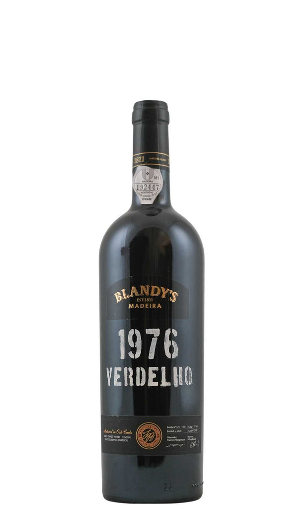 Bottle of Blandy's, Madeira Verdelho Medium Dry Matured Oak Casks Wood Box, 1976 - Fortified Wine - Flatiron Wines & Spirits - New York