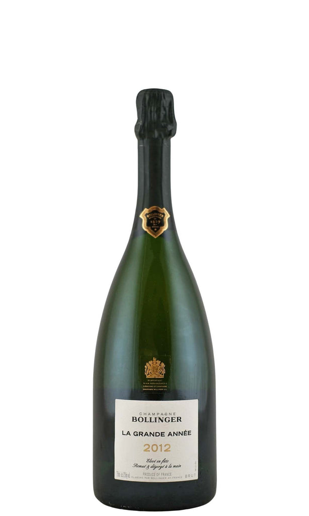 Bottle of Bollinger, Brut Champagne La Grande Annee, 2012 - Sparkling Wine - Flatiron Wines & Spirits - New York