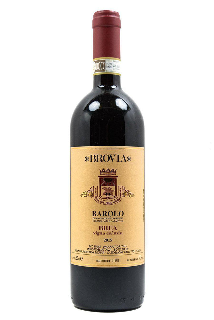 Bottle of Brovia, Barolo Brea Ca' Mia, 2015 - Flatiron Wines & Spirits - New York