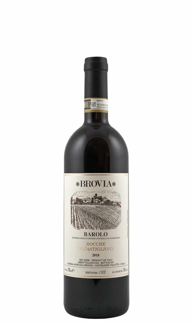 Bottle of Brovia, Barolo Rocche di Castiglione, 2018 - Red Wine - Flatiron Wines & Spirits - New York