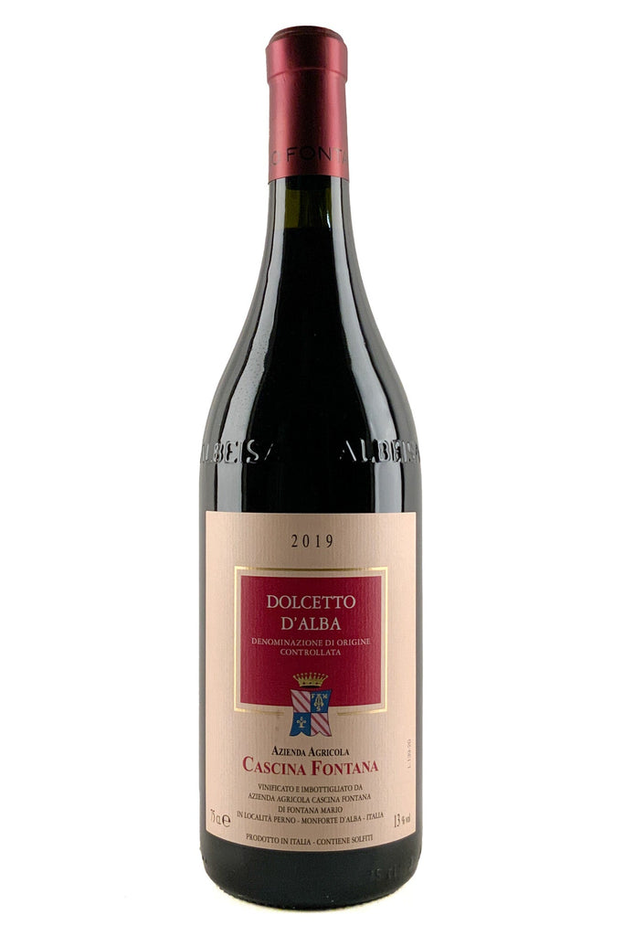 Bottle of Cascina Fontana, Dolcetto d'Alba, 2019 - Red Wine - Flatiron Wines & Spirits - New York