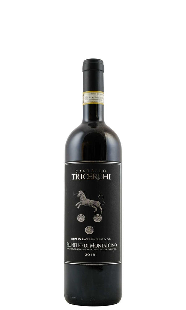 Bottle of Castello Tricerchi, Brunello di Montalcino, 2018 - Flatiron Wines & Spirits - New York