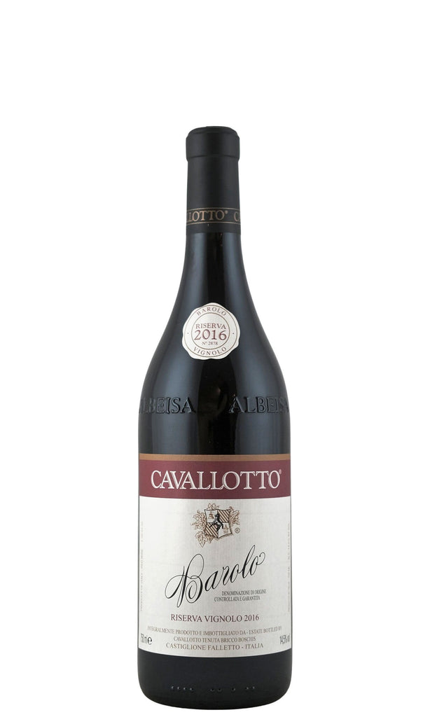 Bottle of Cavallotto, Barolo Riserva 'Vignolo, 2016 - Red Wine - Flatiron Wines & Spirits - New York
